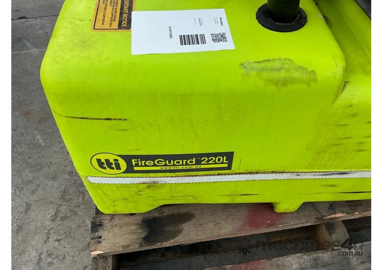 caption TTI Fire Guard 220L Spray Unit
