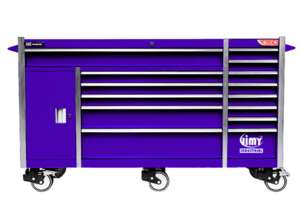 konect series 14 drawer 72 roller cabinet (Purple)