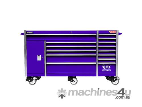 konect series 14 drawer 72” roller cabinet (Purple)
