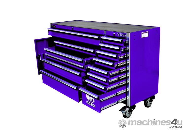 konect series 14 drawer 72” roller cabinet (Purple)