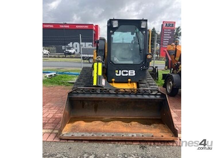 caption JCB300T Tracked Skid Steer Loader