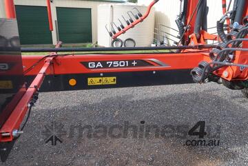 Kuhn   GA7501 twin rotor rake