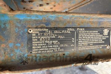 Haulmark 1981 Haul Mark Tri-Axle Haulmark 1981 Haul Mark Tri-Axle