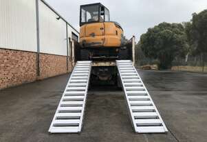 3m - 21Tonne Heavy Duty Rubber Track, Rubber Tyre Machinery Loading Ramps