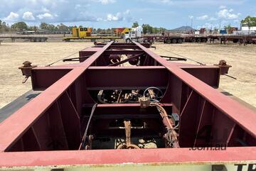 2017 Barker Heavy Duty Tri Axle Tri Axle Skel Trailer