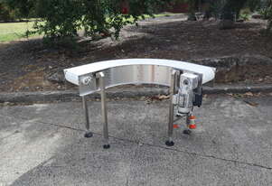 Stainless Curved Corner 90 Degrees Conveyor - Contech