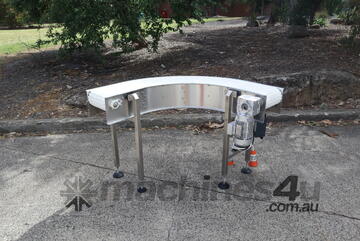 Stainless Curved Corner 90 Degrees Conveyor - Contech