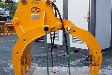   5-10 ton (50mm Pin) Excavator Hydraulic Grapple Grab