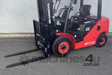   Hangcha Diesel Container Mast Forklift