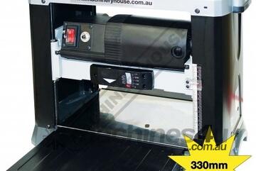 T-13S Bench Mount Thicknesser - Spiral Head 330 x 152mm (W x H) Material Capacity Spiral Cutter Hea