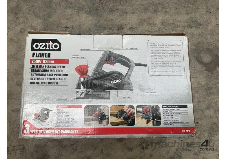 Ozito PLR-750 Corded Planer in Box