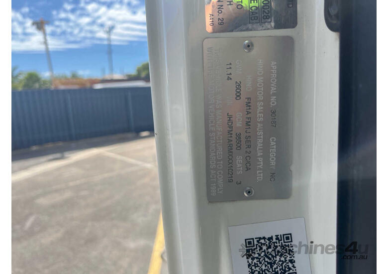 2014 Hino FM 500 2630 EWP