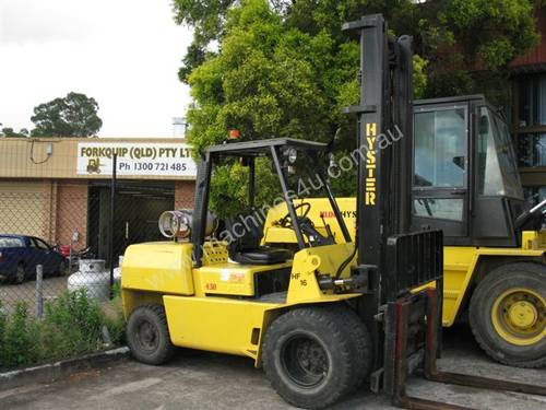 Hyster H4.50XL 4.5 Ton,  L.P.G 2 Stage 3750mm Mast - Hire