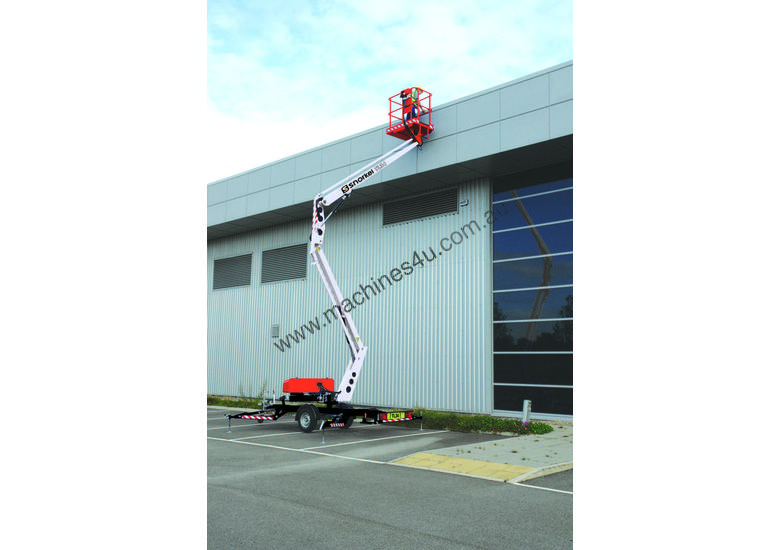 caption TL34 Trailer Boom Lift