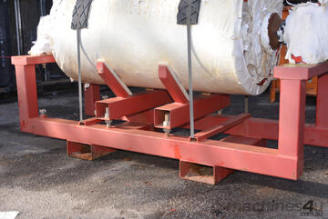 Adjustable lifting and transport frame for Conveyor