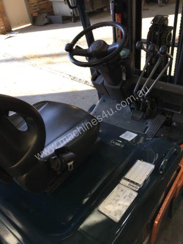 caption Used Toyota 7FBE20 forklift