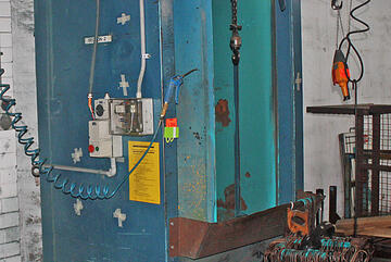 Powder coat coating booth Recovery Cabinet Abrasiv