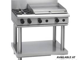 Waldorf 800 Series RNL8606G-LS - 900mm Gas Cooktop Low Back Version `` Leg Stand - picture0' - Click to enlarge
