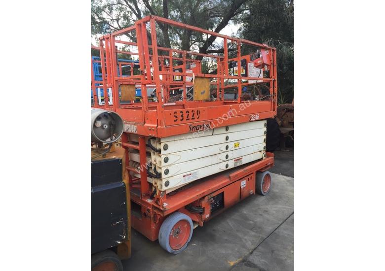 caption Snorkel S3246 12 Metres Electric Scissor