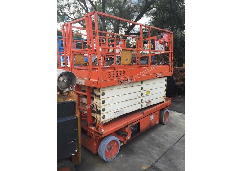 caption Snorkel S3246 12 Metres Electric Scissor