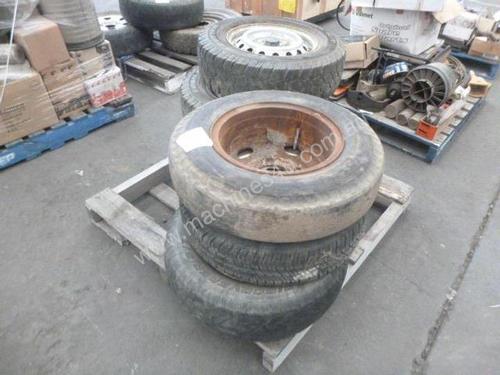Assorted Tyres And Rims