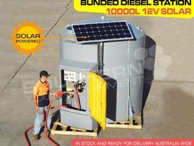 10,000L Self Bunded Diesel Station 12v solar panel TFBUND - picture0' - Click to enlarge