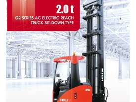 NEW MODEL SIT DOWN 2000KG REACH TRUCK - picture0' - Click to enlarge
