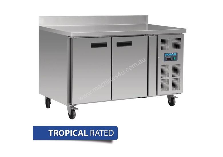 caption Polar DL914-A - 282Ltr Fridge with Upstand