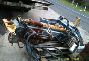 hydrailc 3 stage post driver , hydraulic hammer , 3PL