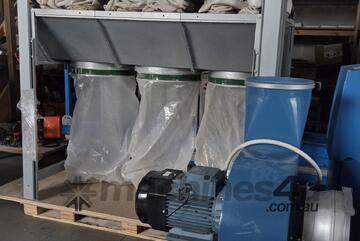 Eziduct 4kw Baghouse. Leda SF070 6020cfm. T750 24 Bag Compact. Airtight Metal Dust/50hpReversePulse