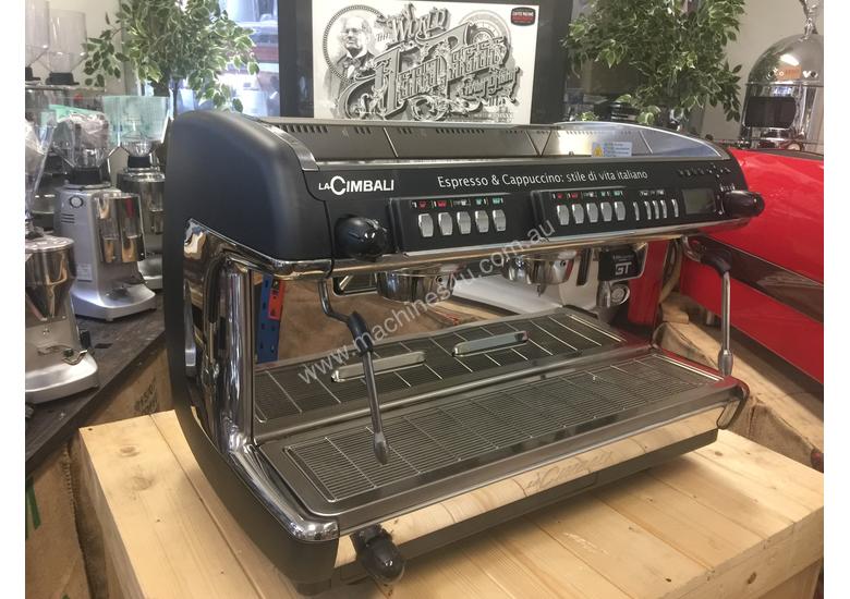 La Cimbali LA CIMBALI M39 DOSATRON GT BLACK 2 GROUP ESPRESSO COFFEE MACHINE COMMERCIAL CAFE 
