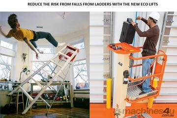 JLG 3.5m REACH PUSH AROUND VERTICAL LIFTS