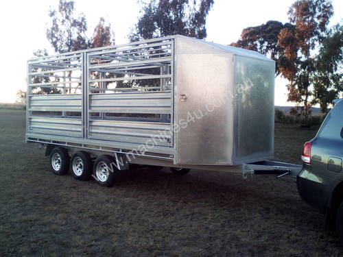 Trailer and Stock Crate