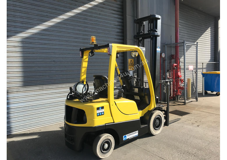 caption Hyster H2.5FT LPG / Petrol Counterbalance Forklift