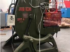 Used John Heine for sale - John Heine 207AG Series 2 inclinable press 80 Ton Press - picture1' - Click to enlarge