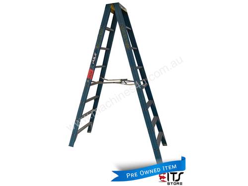 Bailey Fiberglass Step Ladder 2.4 Meter Double Sided Anti Slip Feet