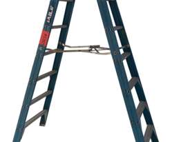 Bailey Fiberglass Step Ladder 2.4 Meter Double Sided Anti Slip Feet - picture1' - Click to enlarge