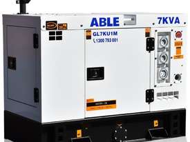 7 kVA Diesel Generator 240V - KUBOTA Powered Meccalte - picture0' - Click to enlarge