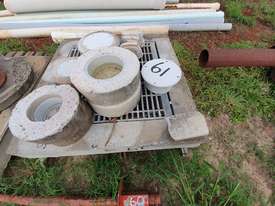 PALLET OF CONCRETE STORM WATER GRATES - picture0' - Click to enlarge