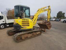 USED YANMAR VIO55-5B EXCAVATOR WITH FULL A/C CABIN, QUICK HITCH, 4 BUCKETS AND RIPPER ATTACHMENT. VE - picture0' - Click to enlarge