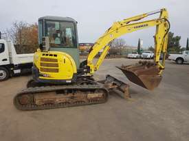 USED YANMAR VIO55-5B EXCAVATOR WITH FULL A/C CABIN, QUICK HITCH, 4 BUCKETS AND RIPPER ATTACHMENT. VE - picture1' - Click to enlarge