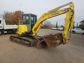 USED YANMAR VIO55-5B EXCAVATOR WITH FULL A/C CABIN, QUICK HITCH, 4 BUCKETS AND RIPPER ATTACHMENT. VE - picture2' - Click to enlarge