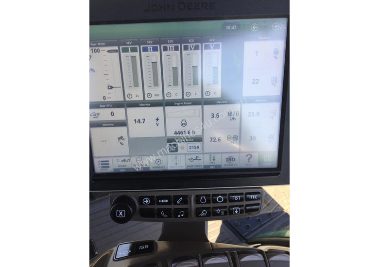 caption John Deere 8320R FWA/4WD Tractor