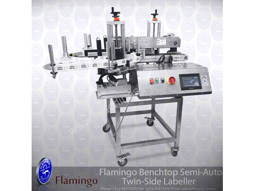 Flamingo Benchtop Semi-Auto Twin-Side Labeller (EFL-A450)
