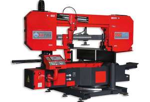 ACRA MACHINERY -Karmetal KDG Twin Column Semi-Automatic Double Mitre Bandsaw