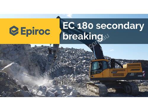 Atlas Copco (Epiroc) EC180T Hydraulic Hammer Rock Breaker to suit 45-70T Excavators