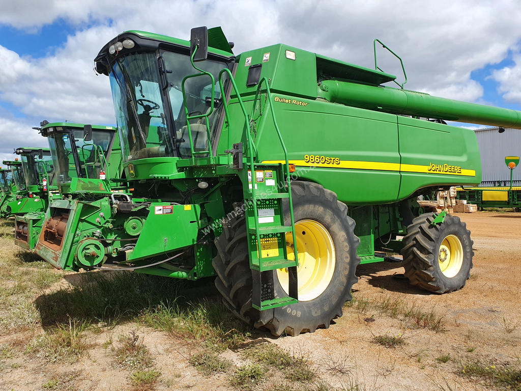 Used John Deere 9860 Sts Combine Harvester In Listed On Machines4u 8584