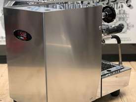 SAB ALICE 1 GROUP BRAND NEW STAINLESS ESPRESSO COFFEE MACHINE - picture2' - Click to enlarge
