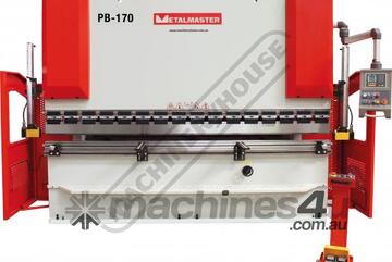 PB-170B Hydraulic NC Pressbrake 176T x 3200mm - Includes Laser Safety Guarding Estun NC-E21 Control