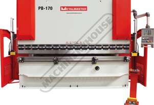 PB-170B Hydraulic NC Pressbrake 176T x 3200mm - Includes Laser Safety Guarding Estun NC-E21 Control